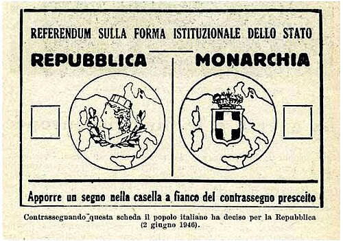 1946 Italian institutional referendum